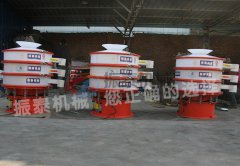 遷安膩子粉聚丙烯振動(dòng)篩已發(fā)貨，請何經(jīng)理注意查收！