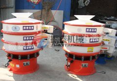 蚌埠三氯化鐵PP塑料振動(dòng)篩已發(fā)貨，請劉經(jīng)理注意查收！