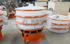 鋯英粉塑料振動(dòng)篩江蘇發(fā)貨，李總請查收！
